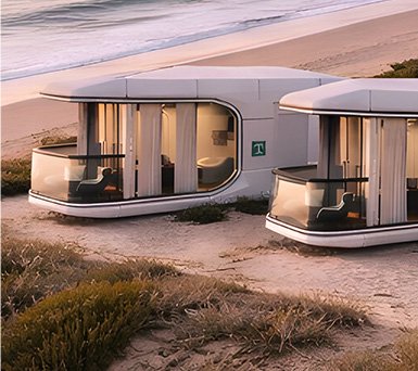 Cabin Exterior Beach